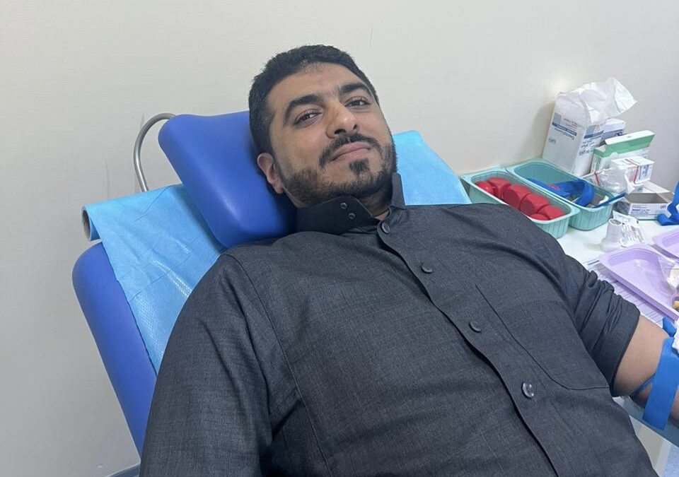 32 وحدة دم حصيلة اللجنة الاسبوعية  لتبرع بالدم في مستشفى الأمير محمد بن فهد