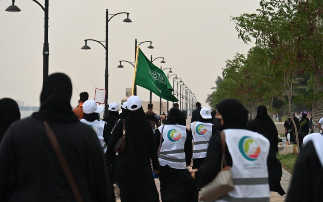 أكثر من 50 سيدة يمشين ساعة “من أجل الصحة” في عشتار خيرية تاروت