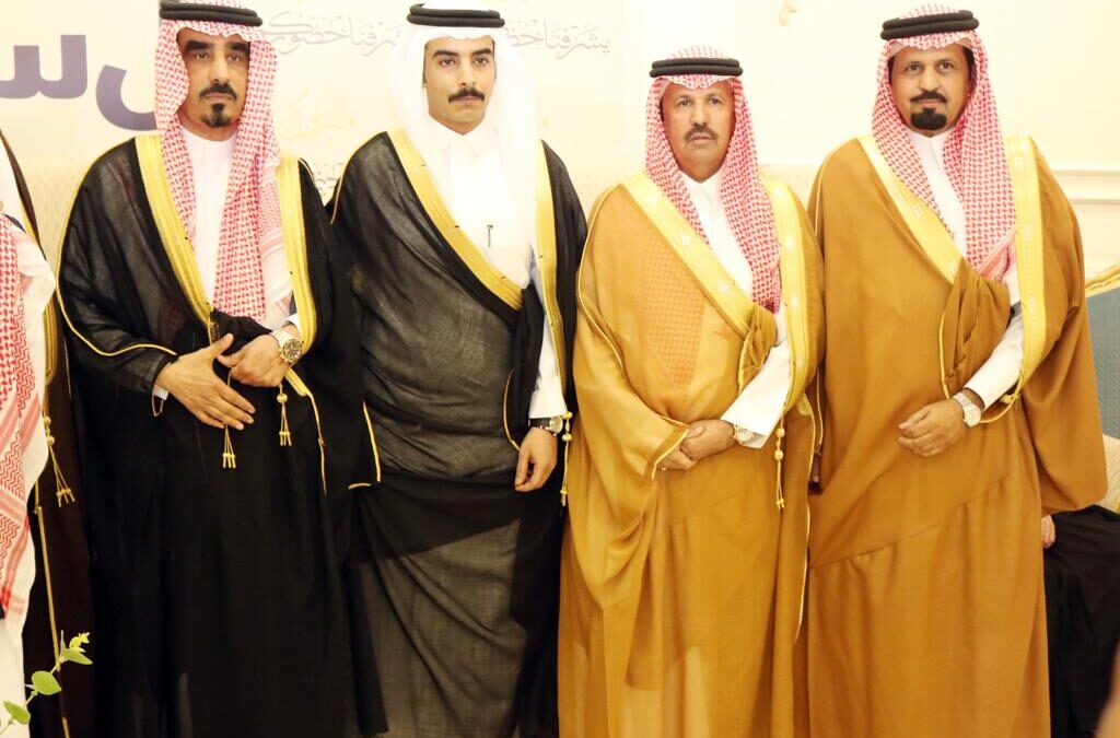 الأستاذ قحيصان بن سعدون الهاجري يحتفل بزواج ” سعدون ” في الدمام