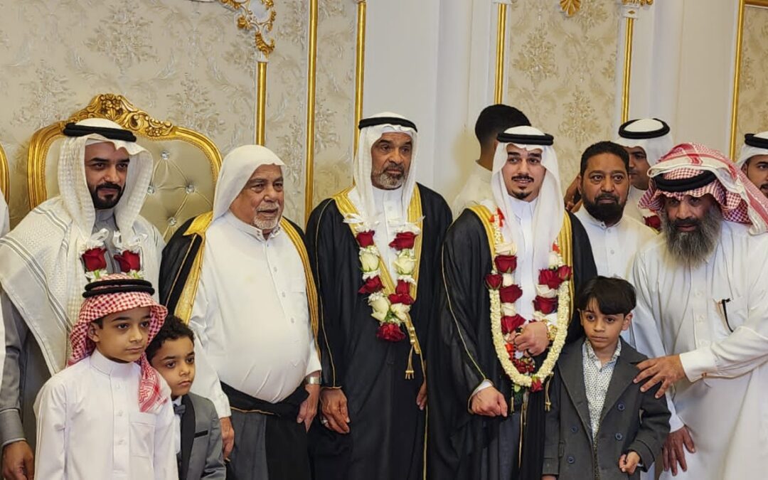 حارس السلام السابق محمد حسين الربح يحتفي بزواج نجله “كميل”