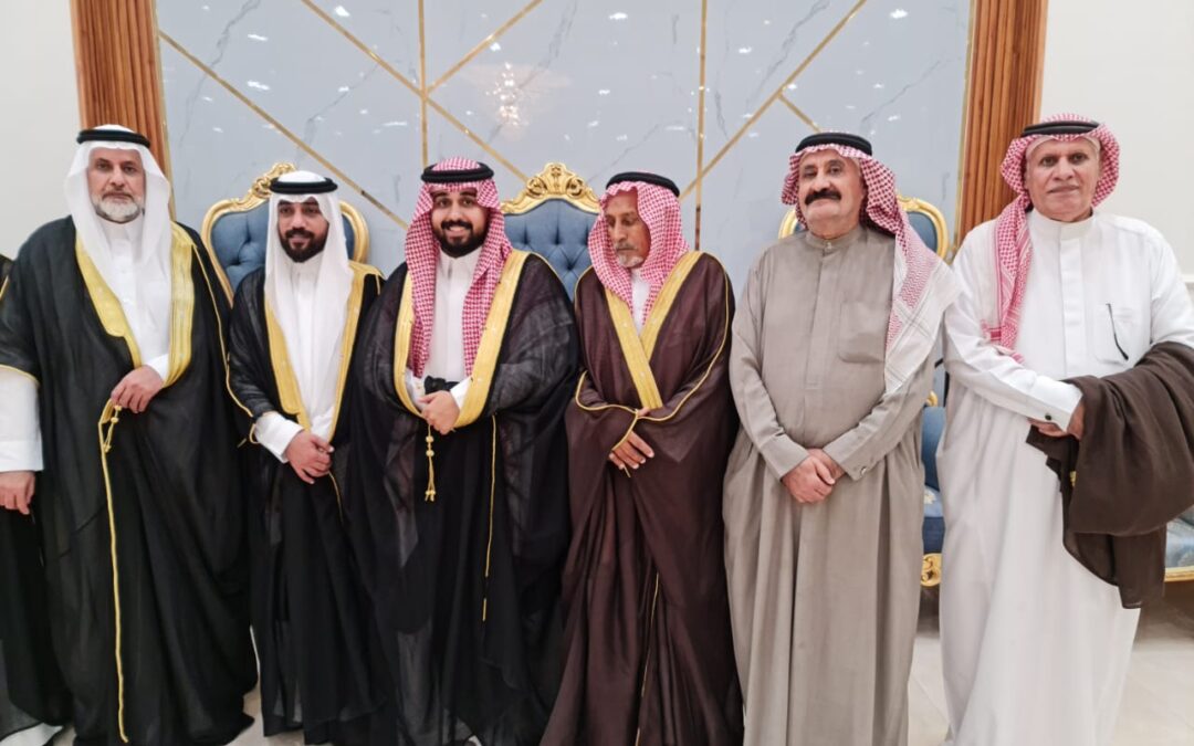 الأستاذ عبدالله بن بسان الزهراني يحتفل بزواج حفيده ” عبدالله ” في الدمام
