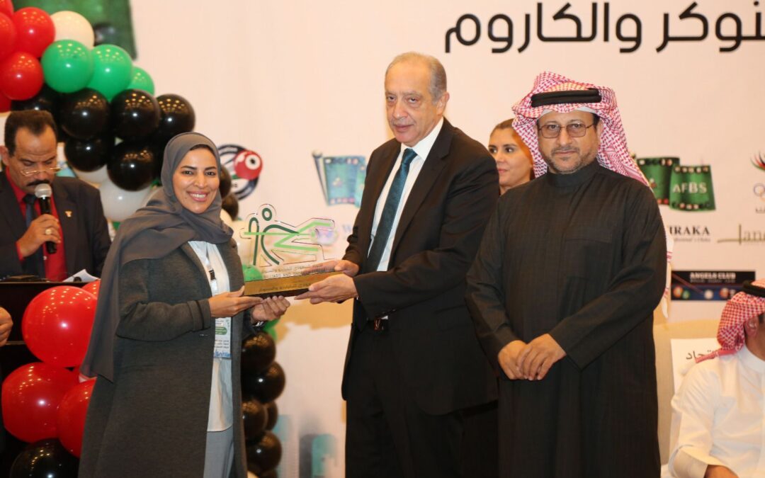 رئيس الاتحاد العربي للبلياردو والسنوكر يهنئ الاتحاد السعودي على تميزه عربياً