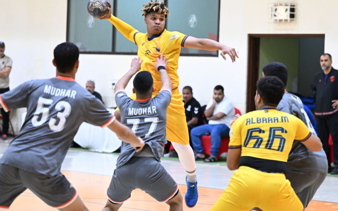 الخليج يواصل صدارة  ممتاز شباب اليد بعد الجولة 14