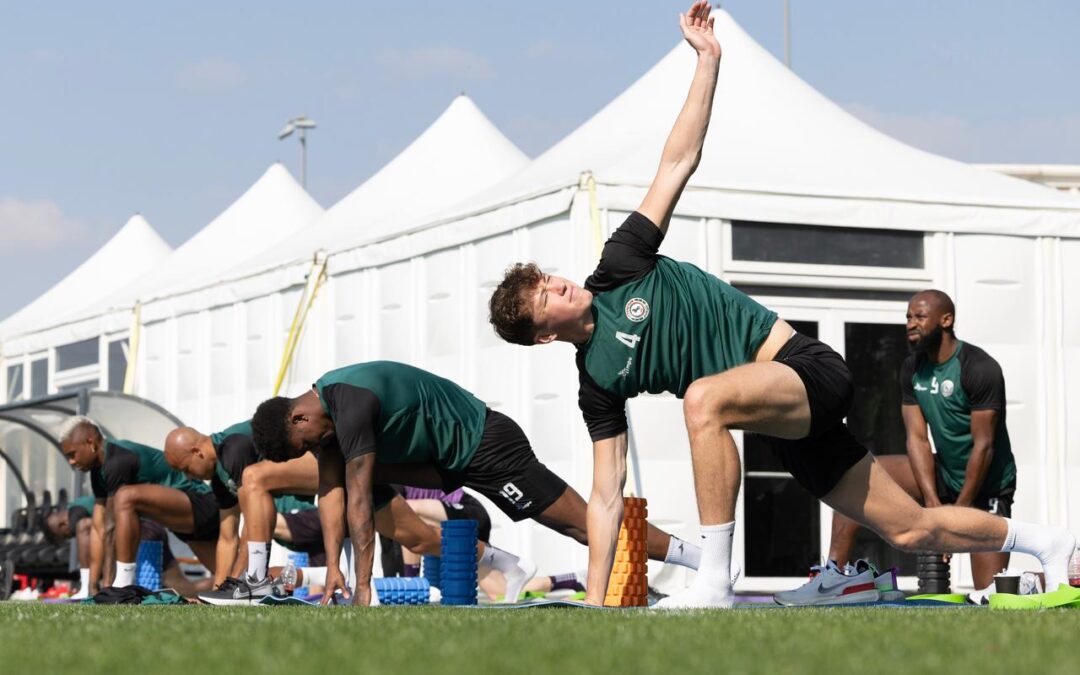 تدريب استرجاعي للكوماندوز بعد التأهل لنهائي بطولة الوحدة الدولية