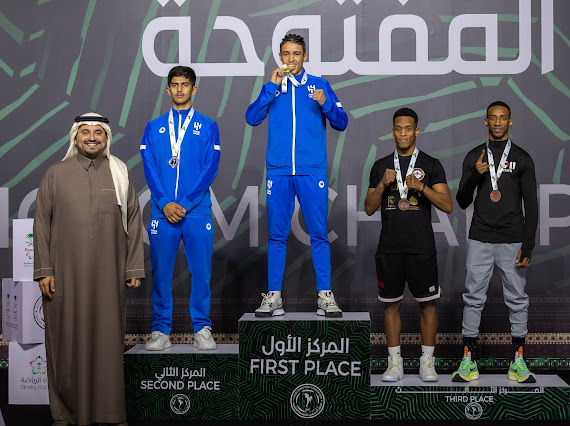 شهدت تنافساً كبيـراً بمشاركة أكثـر من 370 ملاكماً وملاكمة.. بن جــلوي وابن منصــور يتوجان أبطـال المــلاكمة التايلندية