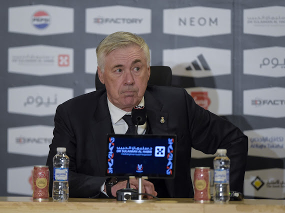 في المؤتمر الصحفي عقب مواجهة ريال مدريد وأتليتكو..أنشيلوتي: سعيد بالتأهل.. وكارفاخال لاعب مذهل وسيميوني: قدمنا مباراة كبيرة.. والجماهير كانت رائعة