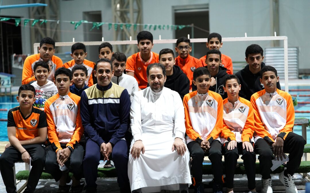 ادارة نادي الصفا تكرم الشلاتي  واليوسف بعد تحطيمهما أرقام المملكة في السباحة