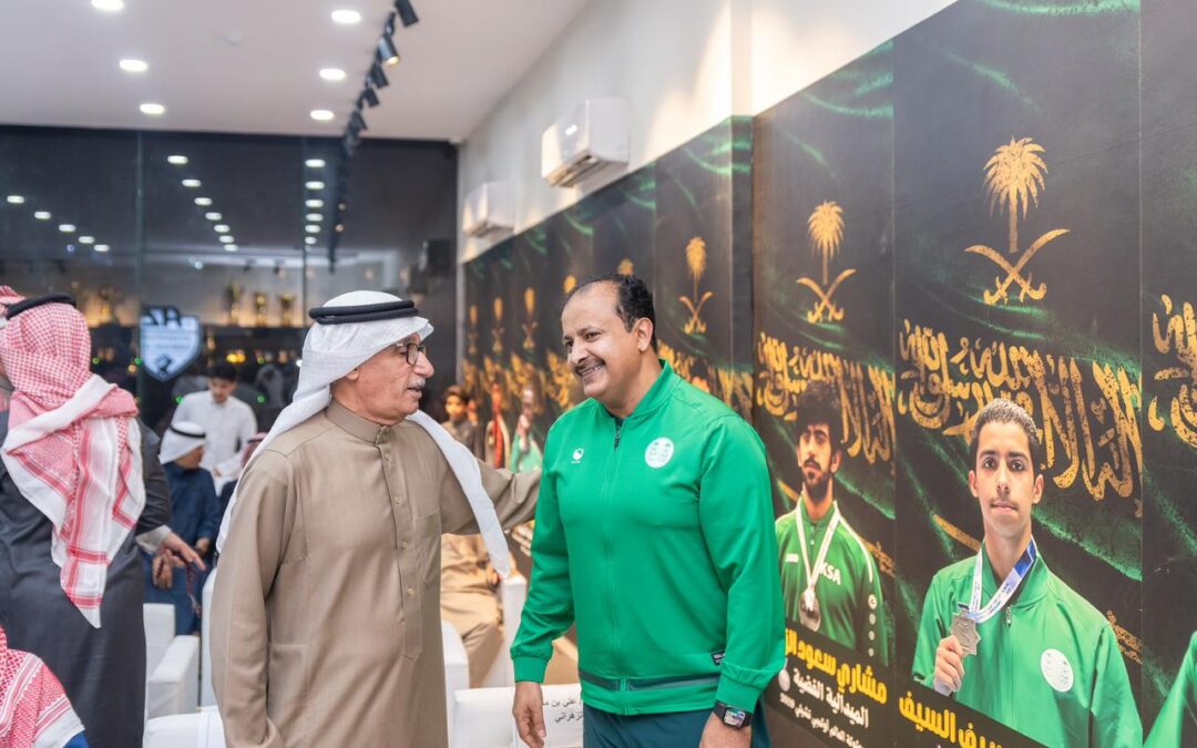 المدرب الوطني ” الزهراني” يفتتح اكاديمية للألعاب الفردية في الجبيل