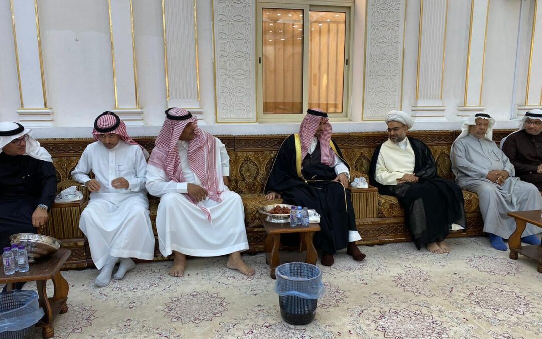 محافظ القطيف يعزّي أسرة الجنبي