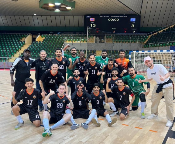 فريق الثقبة لكرة قدم الصالات يحقق فوز تاريخي على فريق الترجي