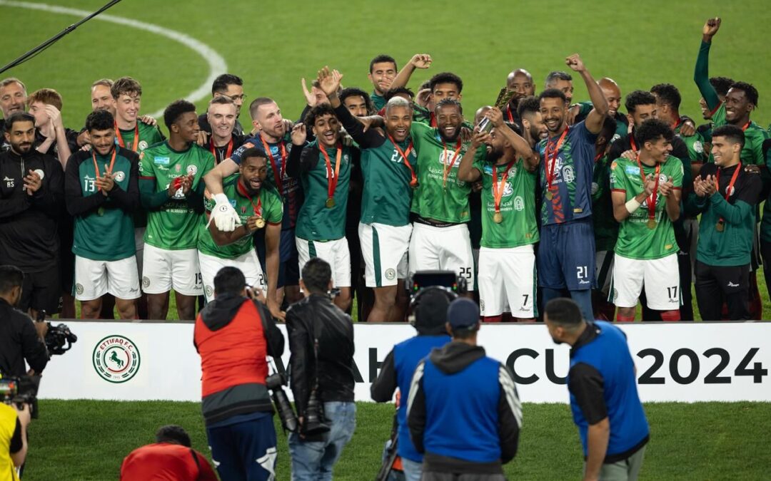 الاتفاق يتوج بكأس بطولة الوحدة الدولية بأبوظبي