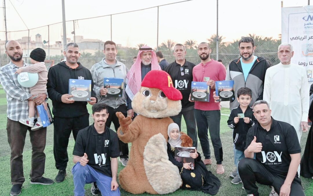 توزيع أكثر من ٣٥٠ جائزة على الحضور في مهرجان قرقيعان “فرحة الخلد”.