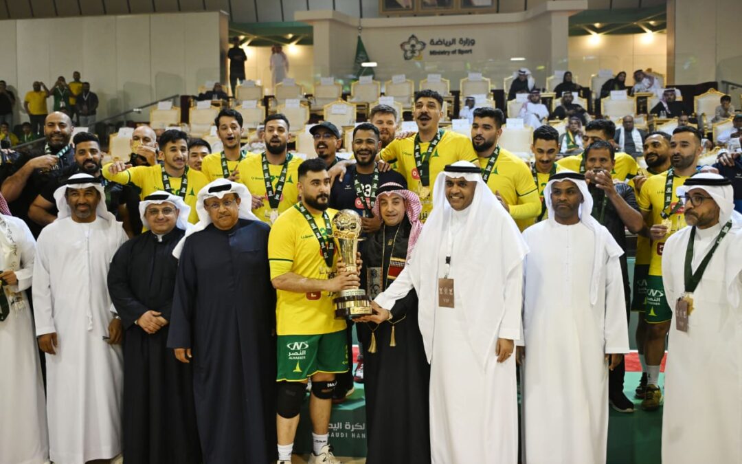 الخليج يُتوج بكأس النسخة الأولى سوبر اليد السعودي الإماراتي