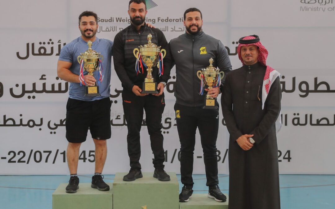 رباعو النور يخطفون كأسي البطولة التمهيدية للناشئين والشباب لرفع الاثقال