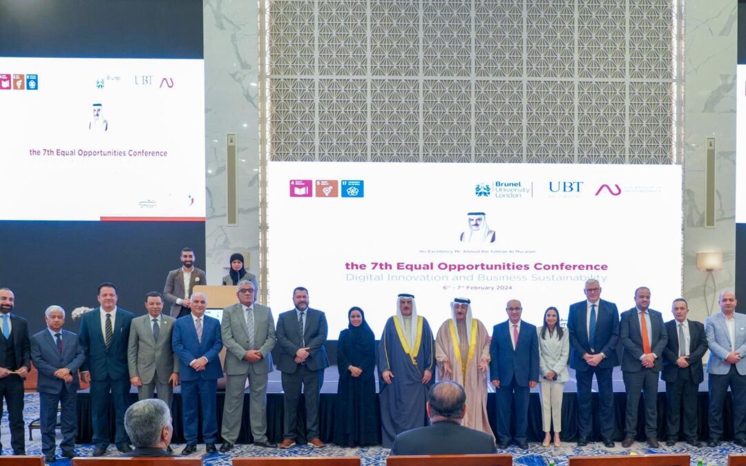 جامعة الأعمال والتكنولوجيا منظم رئيسي للمؤتمر مع الجامعة الأهلية …( ١٢ ) بحث علمي سعودي ضمن فعاليات مؤتمر تكافؤ الفرص في البحرين