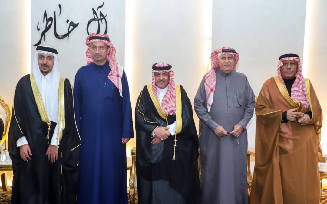 الإعلامي عيسى الخاطر يحتفل بزواج الشاب ” أحمد ” في محافظة الجبيل