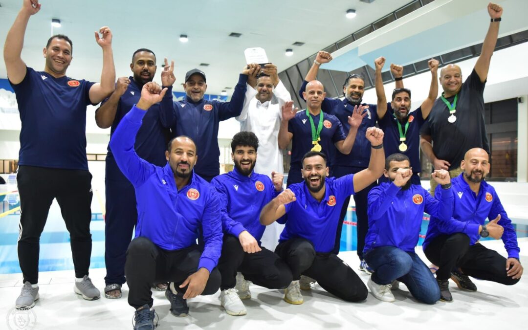 من بين 29 ناديًا مشاركاً لسباحة القادسية ثالثًا في بطولة الأساتذة