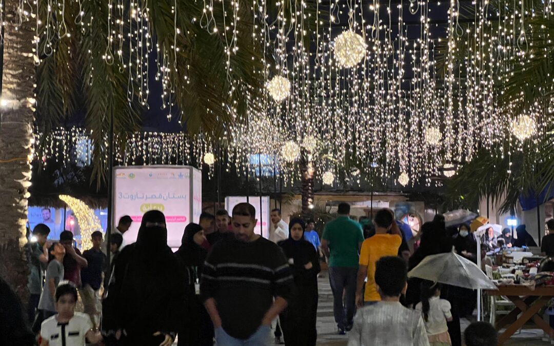 استمرار فعاليات مبادرة بستان قصر تاروت وسط فرحة وحضور جماهيري ليومها الثالث