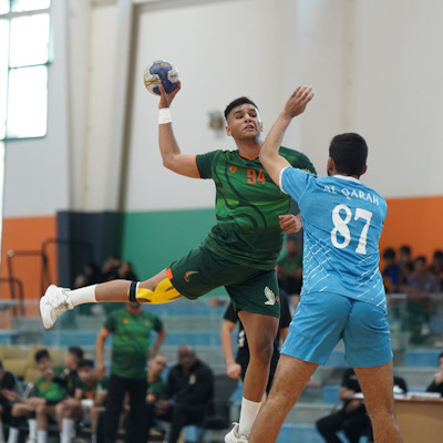 مضر يزاحم الخليج صدارة ممتاز شباب اليد