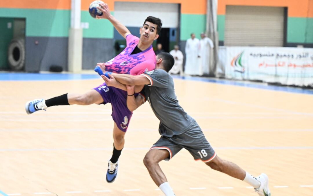 الخليج يواصل حصد العلامة الكاملة في ممتاز شباب اليد بعد مرور 21 جولة