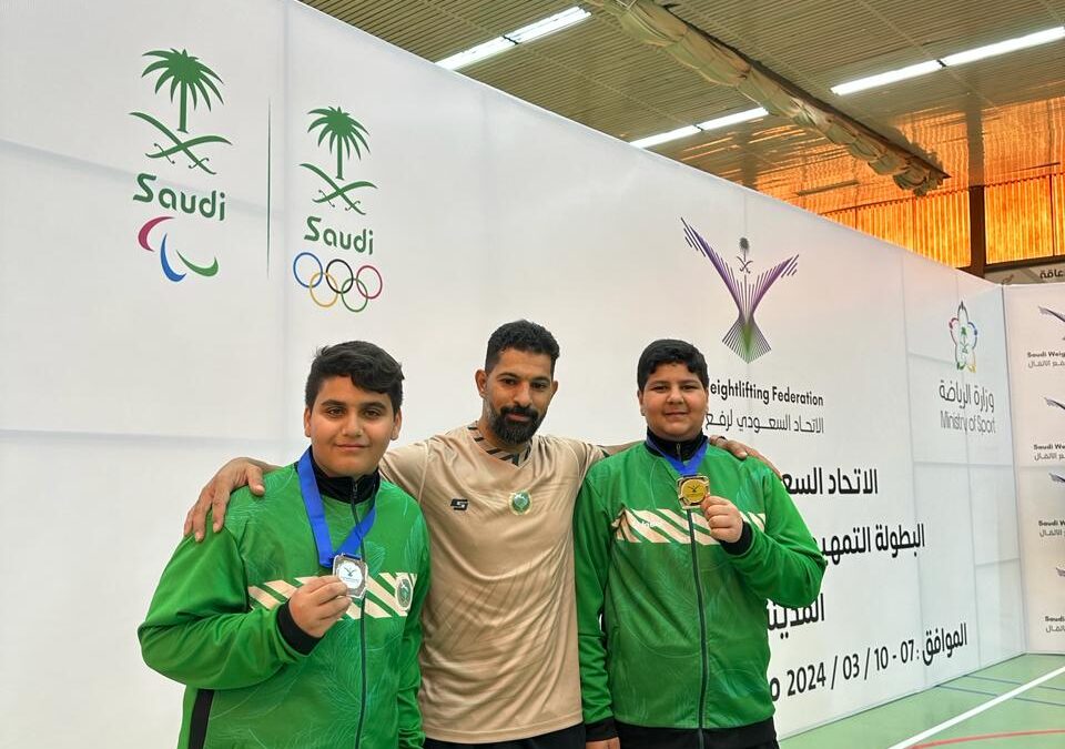 براعم أثقال السلام  يحصدون الفضة والبرونز في المدينة