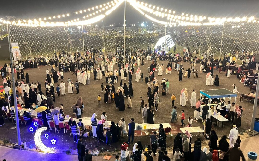 فعالية القرقيعان تشهد حضور أكثر من 8300 زائر في منتزه العبير برأس تنورة