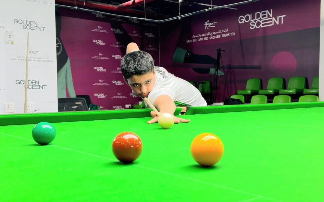 عبدالله القباني يتوج ببطولة السنوكر للناشئين
