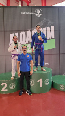 في أولى مشاركاته في بطولة القصيم : القادسية ينتزع ذهبية الجوجيتسو