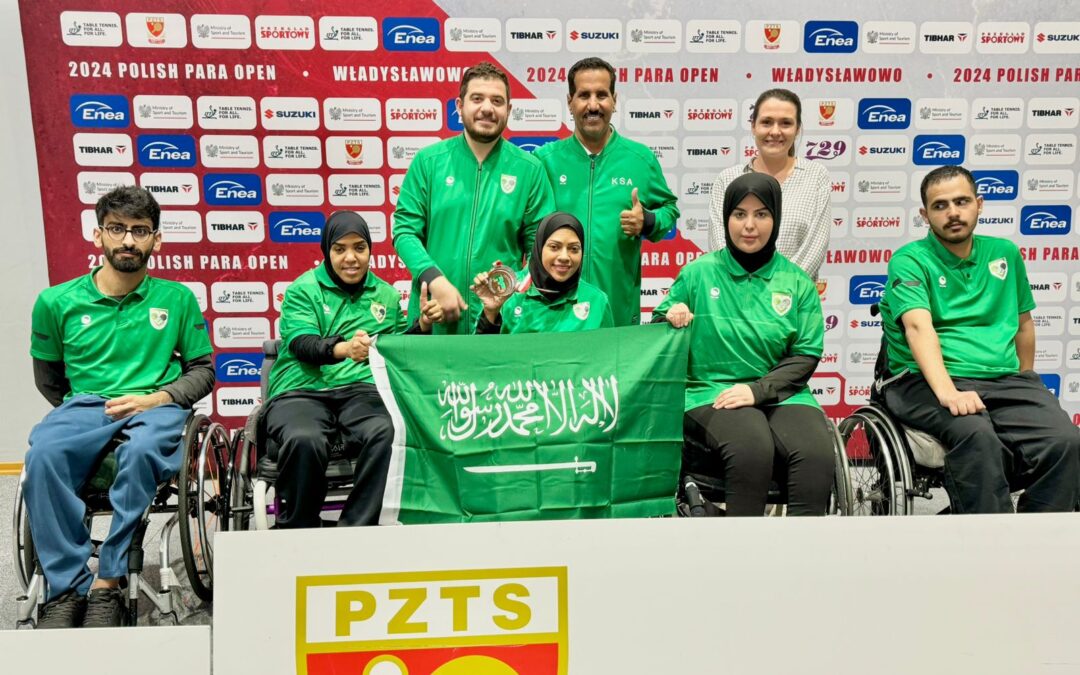 المنتخب السعودي يحرز عدد من الميداليات في بطولة بولندا الدولية لكرة الطاولة