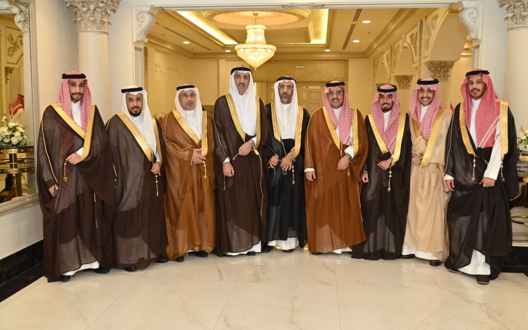 الزهراني والمالكي يحتفلون بزواج الشاب ” محمد ” في الظهران