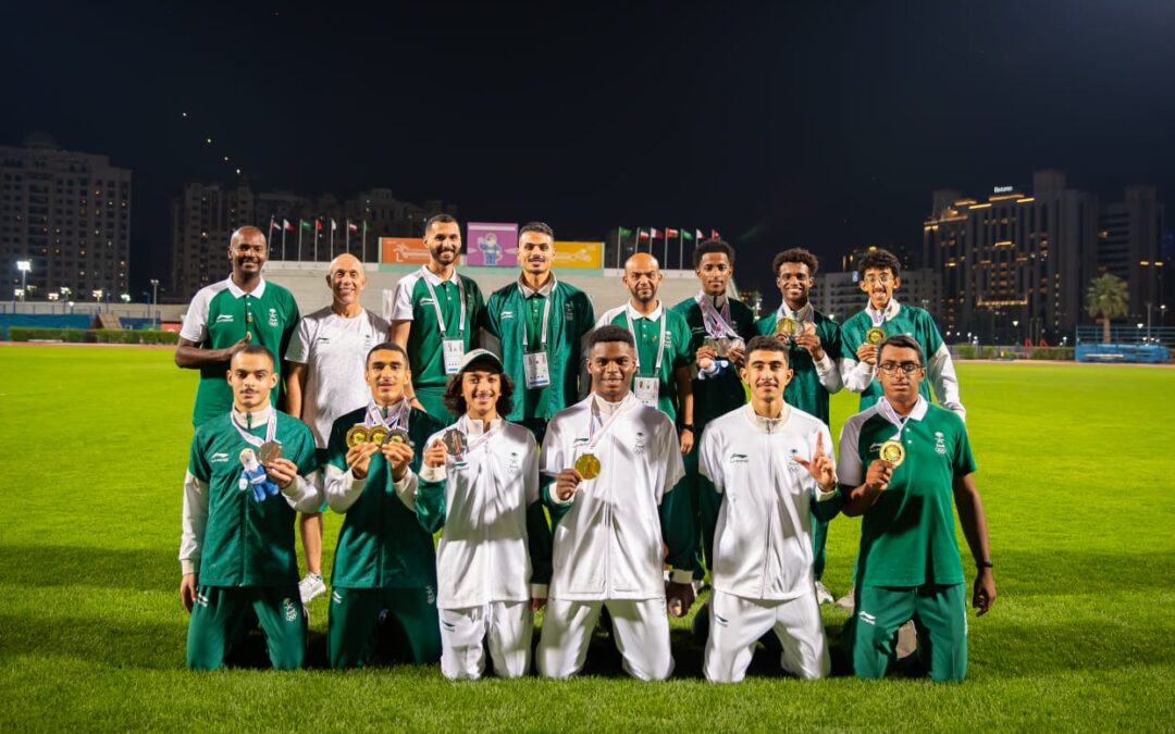 الريشة الطائرة تكتسح ميداليات الألعاب الخليجية و الرصيد السعودي يرتفع إلى 54 ميدالية