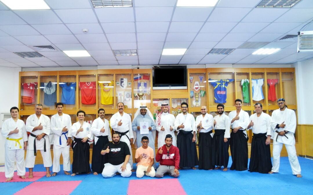 باسم زارع توج أبطال دوري الغربية..ختام الدورة التمهيدية لمدربي ومدربات الآيكيدو