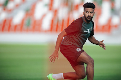 الاتفاق يختتم تحضيراته لمواجهة الشباب غداً في موطن الفرسان