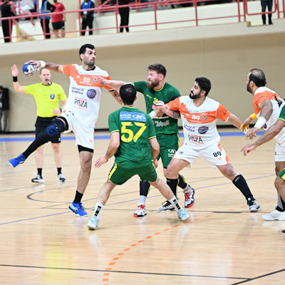 الصفا والخليج وجهًا لوجه في قمة لقاءات الجولة 18 من ممتاز اليد