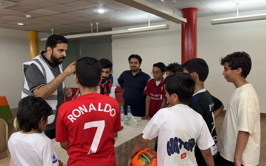 مسعفون يرفع الوعي بالإسعافات الأولية لمنسوبي جامعة الملك فهد بالظهران