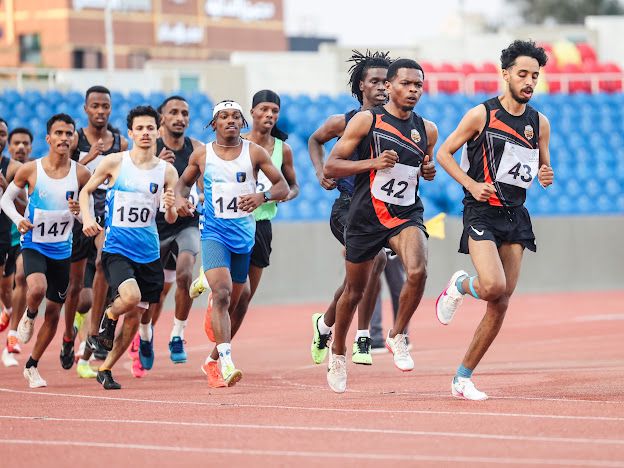 العلا  يتصدر الترتيب العام في الدرجة الاولى وابها وصيفاً بملتقى العاب القوى الثاني بمحافظة الطائف