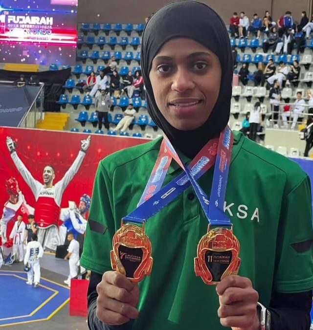 دنيا أبو طالب تقتحم قائمة أفضل عشر لاعبات بالعالم