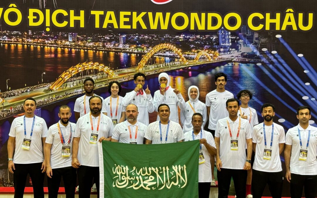 دنيا والظافري يكتبان التاريخ ..أخضر التايكوندو يحطم الهيمنة الكورية ويعانق الذهب الآسيوي للمرة الأولى تاريخياً