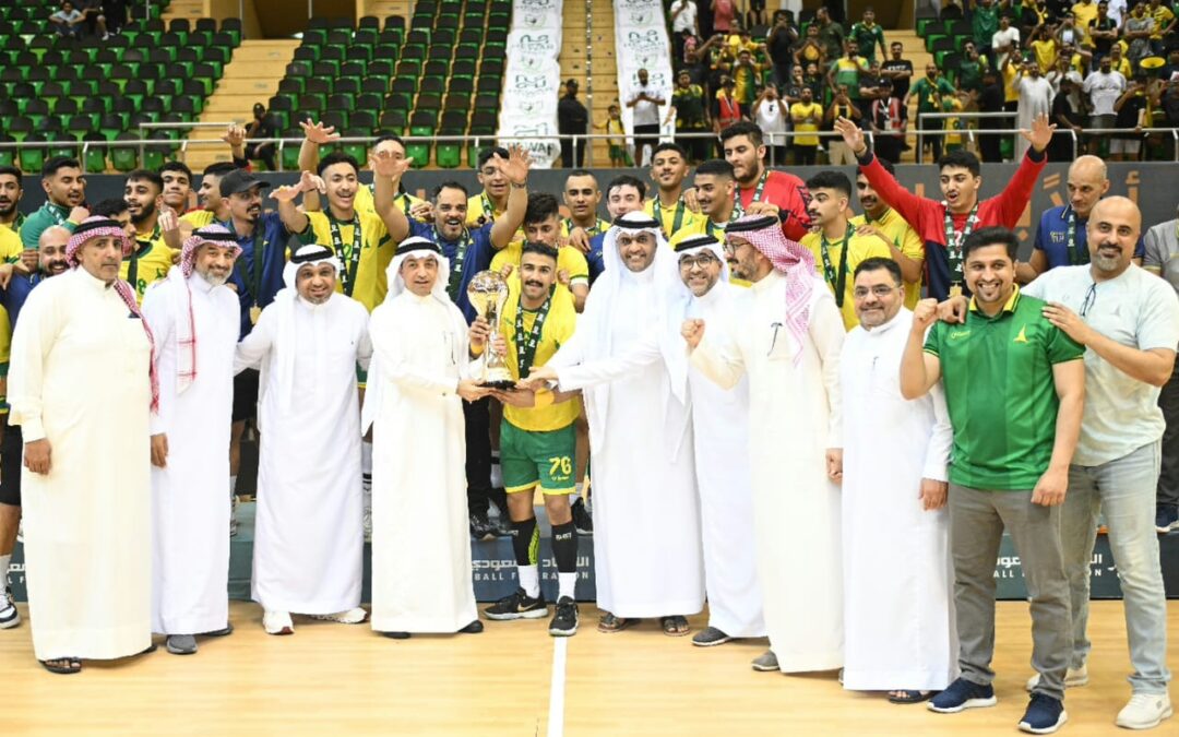 الخليج بطلاً لممتاز شباب اليد  للمرة الثانية على التوالي والـ 13 في تاريخه