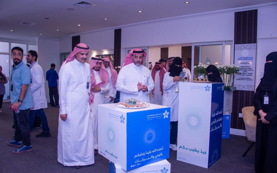 مستشفى الولادة والأطفال بالدمام  يعايد منسوبيه ويشكر المكلفين خلال العيد