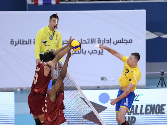 بـ5 أشواط .. كازاخستان يتأهل إلى الدور ربع النهائي وقطر تواجه الصين وفيتنام تقابل باكستان