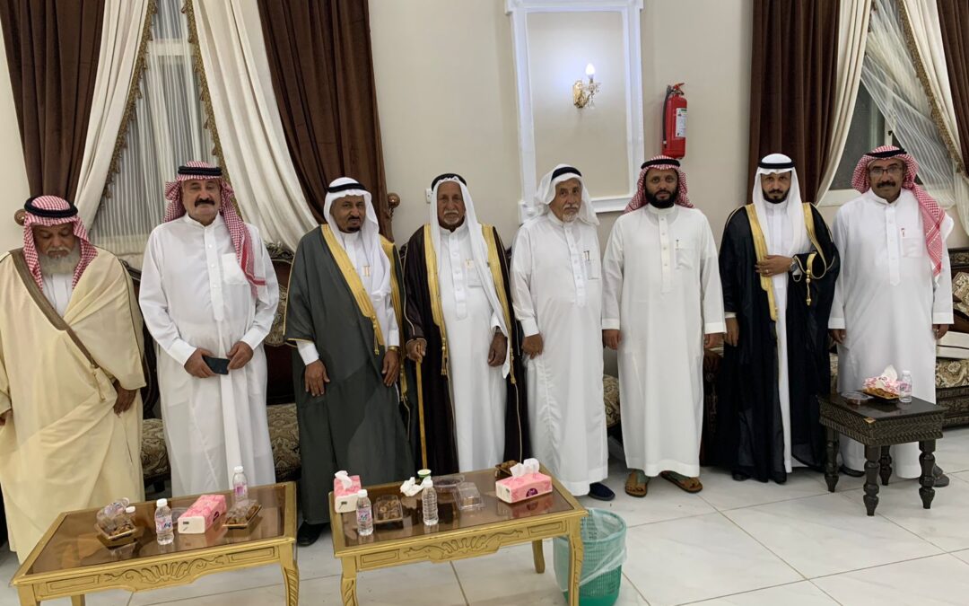 الخزمري والبشيري يحتفلون بزواج الشاب منصور في محافظة المندق