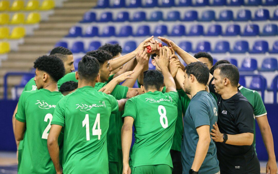 أخضر الطائرة يصل أندونيسيا للمشاركة في البطولة الآسيوية