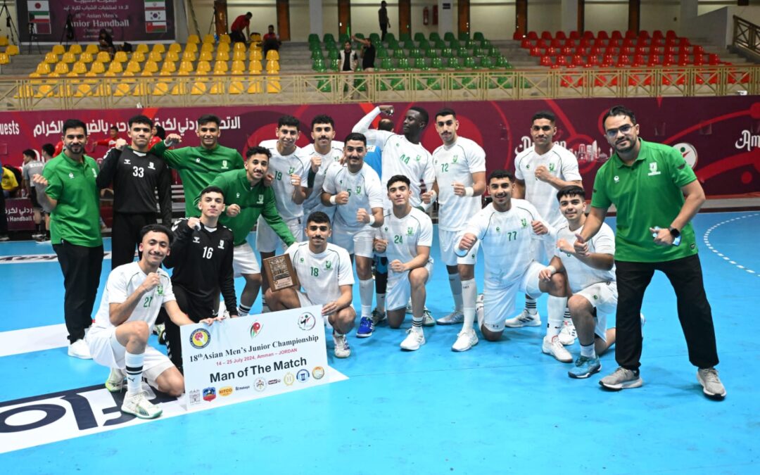 شباب أخضر اليد يتجاوزون هونغ كونغ ويتأهبون لمواجهة البحرين في آسيوية اليد