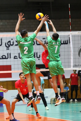 خطوة تفصله عن لقب البطولة العربية..أخضر الطائرة يتجاوز الأردن ويواجه ليبيا