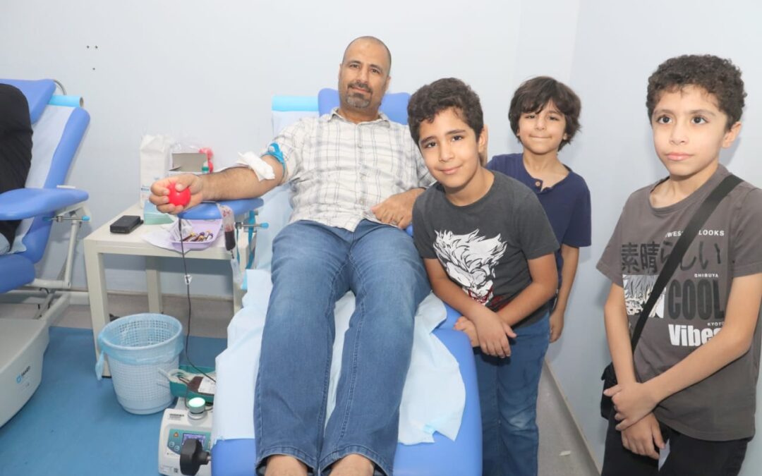 26 كيس دم ..حصيلة هذا الأسبوع بوحدة التبرع بالدم بمستشفى الأمير محمد بن فهد