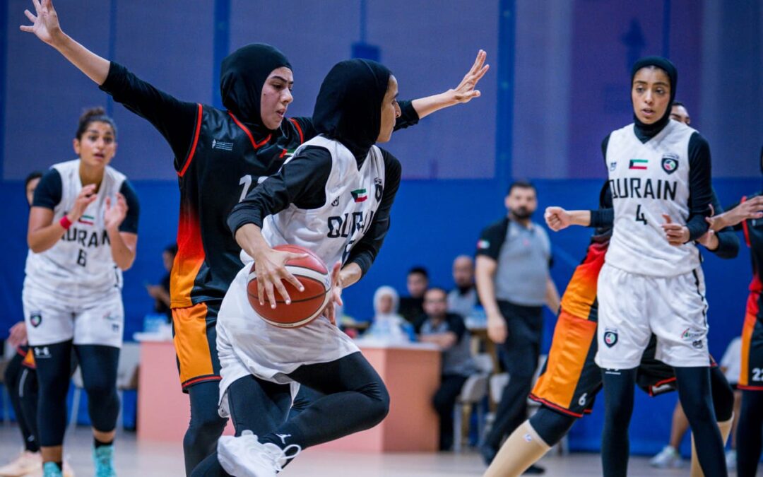 القرين الكويتي والغرافة القطري في نهائي كأس أكاديمية فاطمة بنت مبارك الخليجية للسيدات بكرة السلة