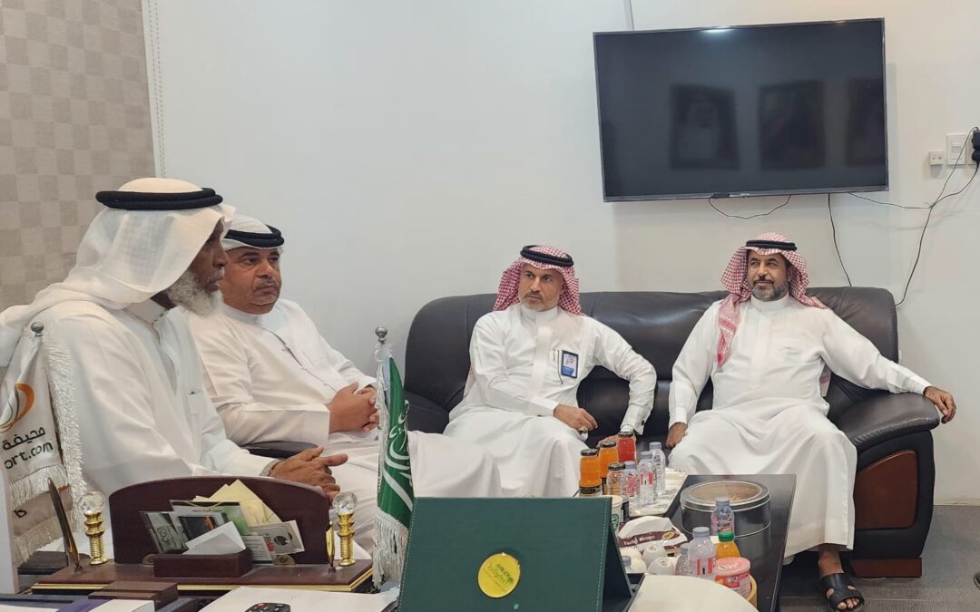 رئيس نادي الجزيرة في ضيافة الفرسان