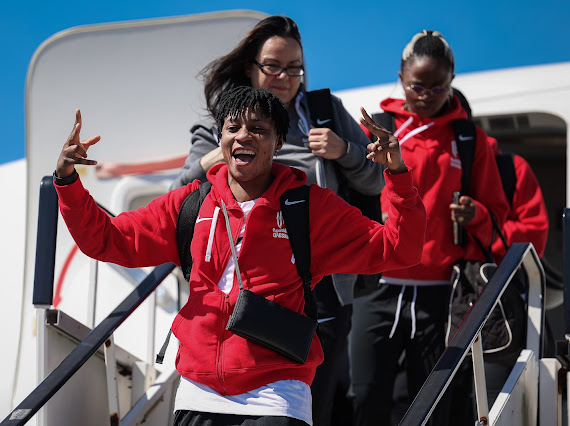 سيدات القادسية يغادرن إلى هولندا