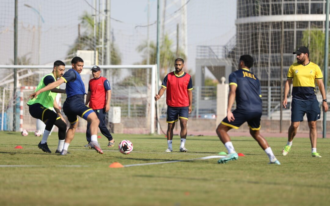 نادي الجيل يواصل تمارينه في معسكر الإسماعيلية بحضور أعضاء مجلس الإدارة للاطمئنان على أوضاع الفريق
